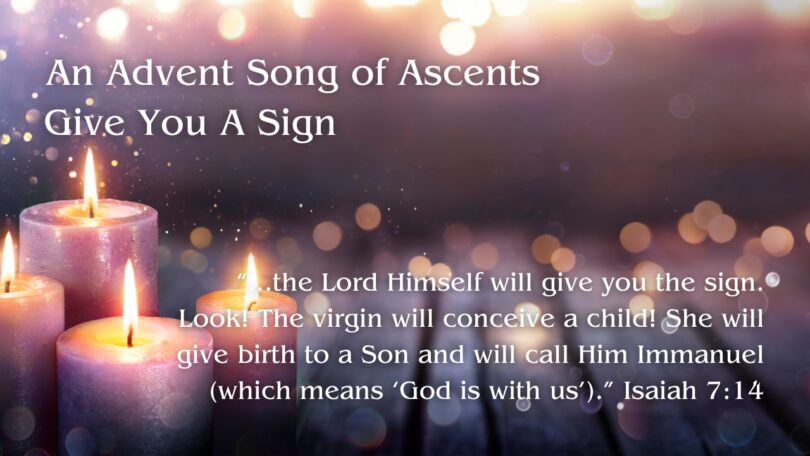 2023-12-24 Advent - Give You a Sign