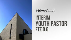 Interim Youth Pastor FTE 0.6