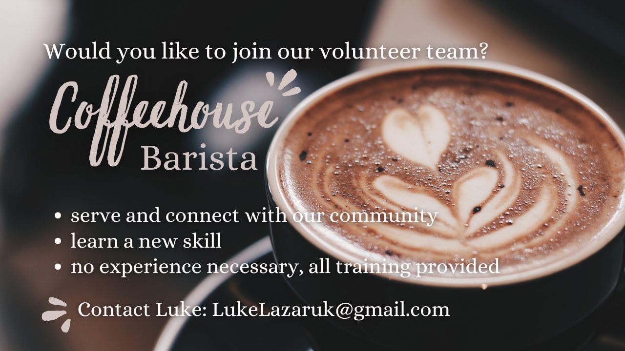Would you like to become a Coffeehouse Barista - slide